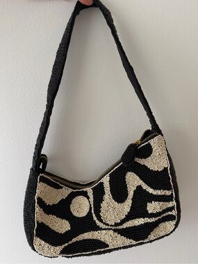 Beaded Shoulder Bag